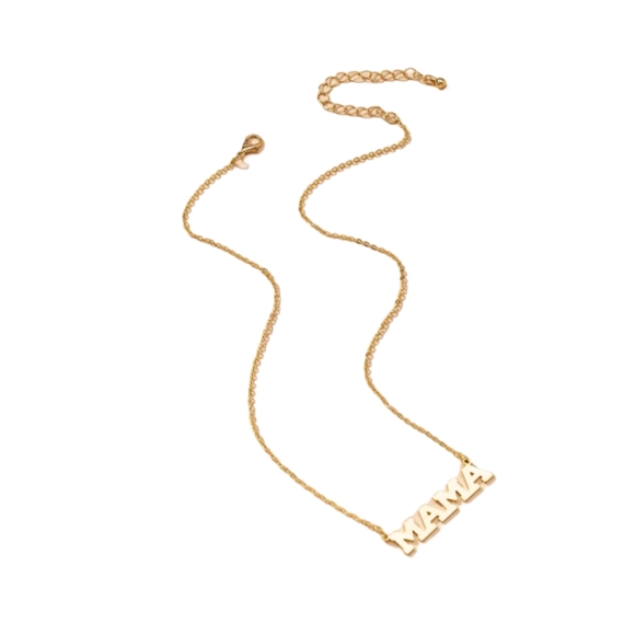 Gold MAMA Necklace - Picture 3 of 3